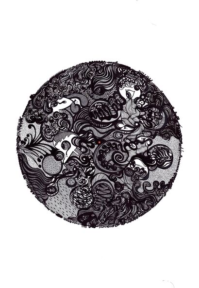 Confine - a Paint Artowrk by e.bi _ Elena Bonzani